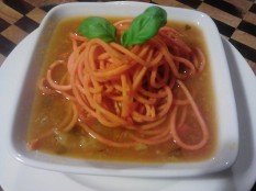sweet potato noodles with soup