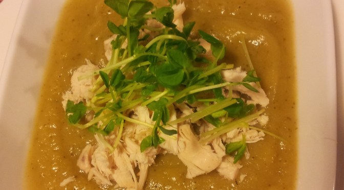 Creamy broccoli soup