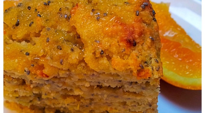 Orange and Chia Seed Cake
