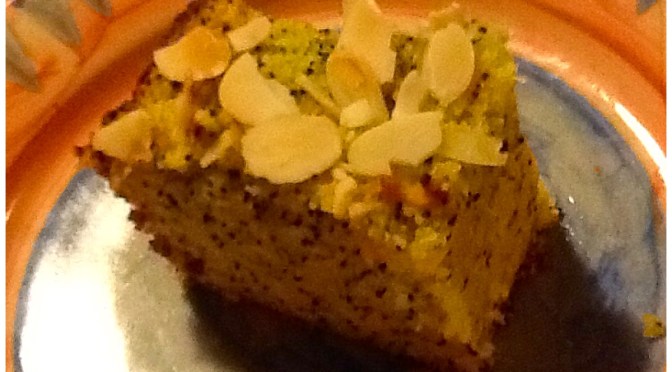 Orange and Poppy Seed Cake