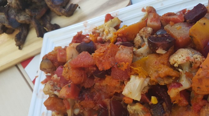 Flavoursome roasted veggies